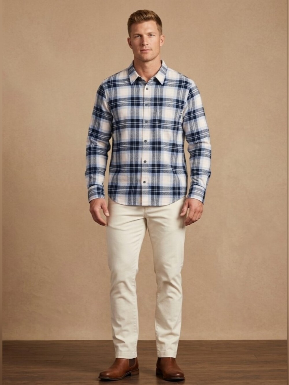 $69 BASS OUTDOOR Mens Flannel Plaid Shirt